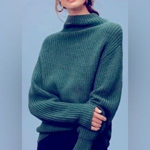 ARITZIA Wilfred Montpellier sweater - forest green - size XS